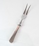 Roasting fork by Hans Hansen heirloom silver no. 8 of partially rusted stainless steel of very ...