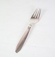 Lunch fork in patterned cactus, designed by Georg Jensen. Stamped Sterling DenmarkL: 18