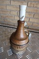 Vintage TablelampSøholm tablelamp made of keramik Light brown and dark brown with a ...