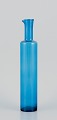 Nanny Still 
(1926-2009) for 
Riihimäen Lasi, 
Finland.
Vase/bottle in 
petroleum blue 
mouth-blown ...