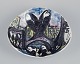 Silvestri, 
Venice, Italy. 
Unique ceramic 
bowl with a 
cityscape 
featuring 
female faces. 
...