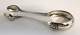 Musling. 
Silverware 
(830). Sugar 
tongs. Length 
15 cm. Produced 
1841.