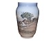 Royal Copenhagen vase with traditional Danish farmhouse.Please note that this item is ...
