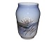 Royal Copenhagen vase with water lily and dragonfly.Please note that this item is ...