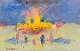 Poul K. 
Jörgensen (born 
1934), Swedish 
artist. Oil on 
board.
Abstract 
style. 
Valborg´s Eve 
with ...