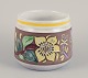Mari Simmulson 
(1911-2000) for 
Upsala Ekeby. 
Ceramic herb 
pot with 
polychrome 
glaze featuring 
...