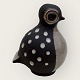 Hyllested 
ceramic, bird 
with white 
dots, good 
condition, 12cm 
high, 9cm wide.