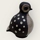 Hyllested 
ceramic, bird 
with white 
dots, good 
condition, 12cm 
high, 9cm wide.