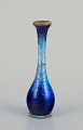 Fauré et Marty for Limoges, Frankrig.
Vase i emaljearbejde. Dekoration i blå toner.