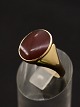 14 carat gold 
ring size 62 
with carnelian 
from goldsmith 
Johs. kahn 
Copenhagen 
subject no. 
555913