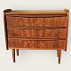 Chest of 
drawers in teak 
veneer with 
rounded 
corners. Danish 
modern from the 
1960s. Very 
nice ...