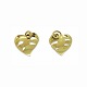 Gertrud Engel; Pair of earrings in botanical shape. Gilded silver.From around 1950-1960.2.6 ...