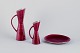 Carl Harry 
Stålhane 
(1920-1990) for 
Rörstrand. Two 
pitchers and a 
plate in 
ceramic. ...
