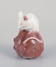 Royal 
Copenhagen. 
Porcelain 
figurine of a 
mouse on a 
stone.
Model 571.
Approximately 
from the ...