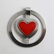Georg Jensen. Money clip in sterling silver (925) with red enamel heart. Design Nanna Ditzel. ...