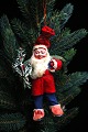 Old Christmas decoration for the Christmas tree a Santa Claus from the 40s / 
50s...