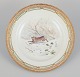 Royal Copenhagen Fauna Danica dinner plate with a motif of a hare in a winter 
landscape. Hand-painted.