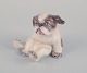 Dahl Jensen porcelain figurine of a Pekingese puppy.Model: 1134.From the 1930s.In perfect ...