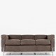 Le Corbusier / CassinaLC 2/3 - Reupholstered 3-seater ...