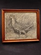 Johannes Larsen 
print with 
pheasant 24 x 
20 cm. subject 
no. 557308