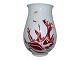 Royal 
Copenhagen 
unique red 
porcelain floor 
vase.
Designed and 
signed by 
Thorkild Olsen 
and ...