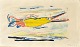 Mathiesen, Egon 
(1907 - 1976) 
Denmark: 
Composition. 
Color 
lithography. 
Signed 65/100 
1953. 27 x ...