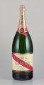Mumm, France. 
Decorative 
Mathusalem 
champagne 
bottle made of 
glass. 6 liters 
(empty).
Late 20th ...
