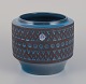 Mari Simmulson 
(1911-2000) for 
Upsala Ekeby. 
Ceramic pot 
with a 
geometric 
pattern. Blue 
...