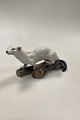 Dahl Jensen Ermine Figurine No 1121. Measures 23 cm / 9 1/16"Marked as a 3rd, as it has a ...