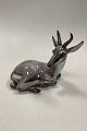 Dahl Jensen Figurine Antelope No 1237. Measures 17 x 17 cm (6 11/16 x 6 11/16 in). Marked as a ...