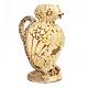 Danish stoneware owl pitcher circa 1880H: 36cm