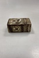 Royal Copenhagen Faience Baca Match Box Holder No. 719/3742Measures 11 cm x 7 cm (4.33 in. x ...