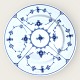 Royal 
Copenhagen, 
Blue Fluted, 
Plain, Plate 
#1/ 185, 22.5cm 
in diameter, 
1st grade *With 
traces ...