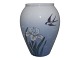 Royal Copenhagen small vase with swallow bird.Decoration number 2676/271.Factory ...