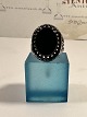 Rings Sterling silver 925sLarge oval genuine onyx stone size 62 nice condition