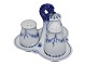 Bing & Grondahl 
Empire, plat de 
menage. Salt 
shaker, pepper 
shaker and 
lidded mustard 
pot on ...