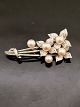 Brooch 5.2 x 
2.3 cm. silver 
with genuine 
pearls item no. 
557870