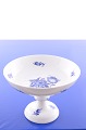 Royal Copenhagen porcelain. RC Blue flower/braided. Cake dish on low foot no. 10/8064. Diameter ...