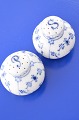 Royal Copenhagen  Blue fluted half lace Salt and Pepper shaker