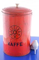 Large red 
coffee can 
Electra