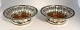 Silverplated 
bottle tray 
with wooden 
base. A pair of 
unusual large 
beautiful 
bottle trays. 
...