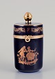 Limoges, 
France. Lidded 
porcelain box 
with brass 
mountings. 
Adorned with 
22-karat gold 
leaf ...