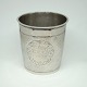 Baroque silver 
cup made by 
Christen Jensen 
Due, Aalborg, 
Denmark.
H. 8.5 cm. 
dia. top. 8.2 
...