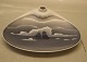 Royal Copenhagen 1929 RC Tray with pen holder decorated ...