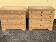 2 almost 
identical 
dressers, Each 
dresser 
measures HxWxD 
66x75x42 cm