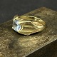 Size 56.Stamp Chr. V for Christian Veilskov and 585 for 14 carat gold.The ring is with ...