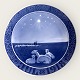 Royal 
Copenhagen, 
Christmas 
plate, 1918, 
Shepherds in 
the field, 18cm 
in diameter, 
1st grade, ...