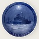 Royal 
Copenhagen, 
Christmas 
plate, 1933, 
Ferry Odin off 
Nyborg, 18cm in 
diameter, 1st 
grade, ...