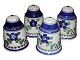 Aluminia set of four OMA Margarine salt shakers.&#8232;This product is only at our storage. ...