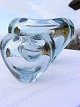 "Menuet" vase, 
Holmegaard 
glasswork, 
Artist Per 
Lütken, from 
1955-1974. 
Seablue glass 
vase. ...